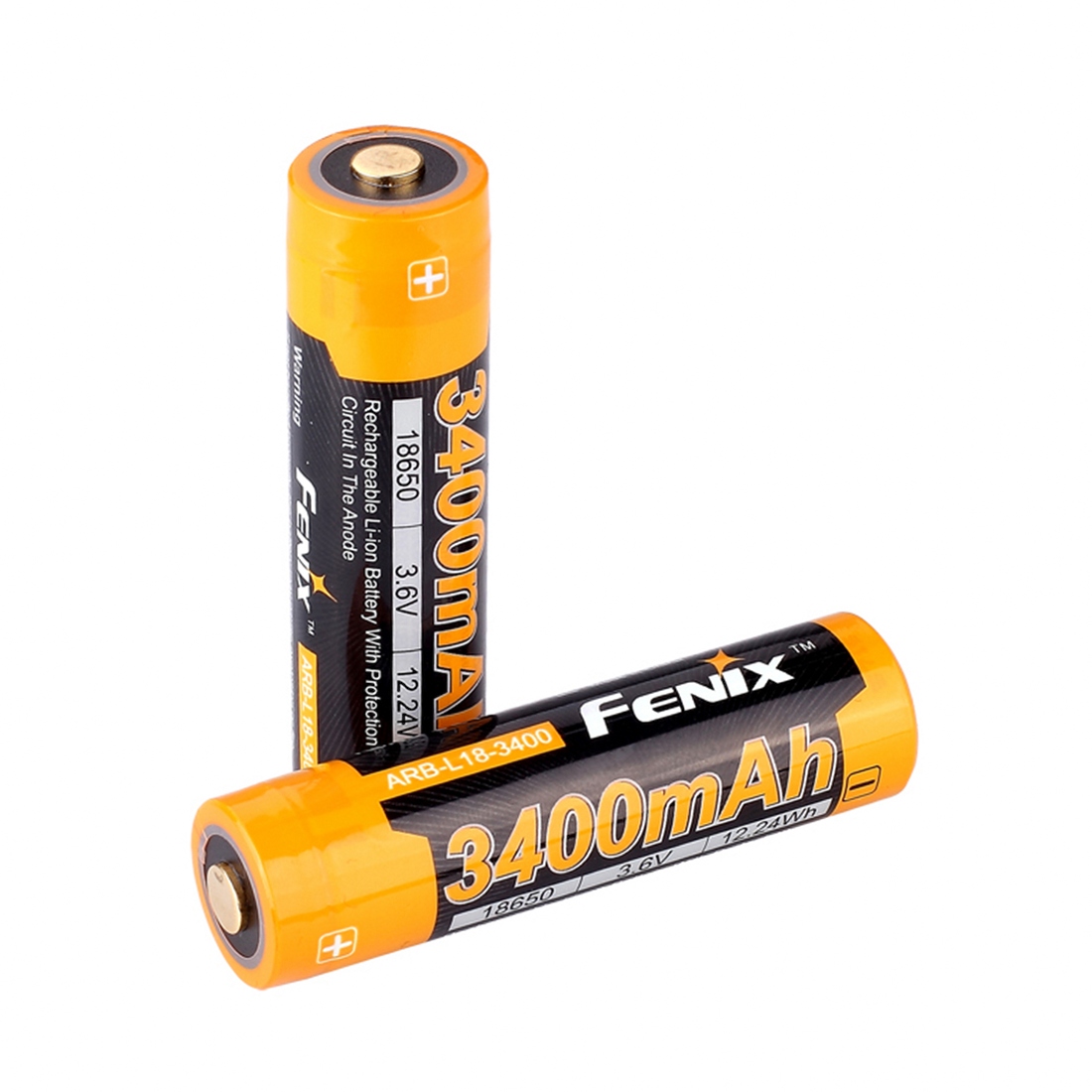 Аккумулятор Fenix 18650 ARB-L18-3400 3400mAh - фото 1