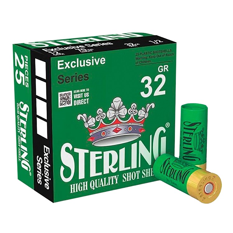 МП Патрон STERLING 12/70 № 02(00) 34 гр. (пачка 25 шт.) - фото 1