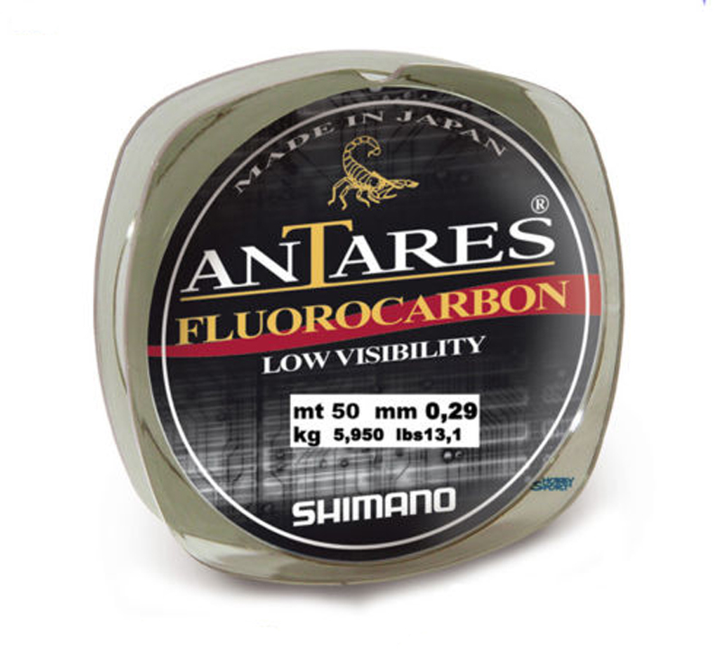 Леска Shimano Antares fluocarbon 50м 0,18мм - фото 1
