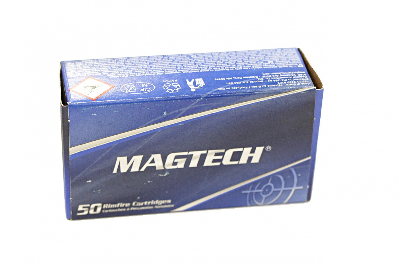 Патрон 22LR Magtech Standart 40гр LRN - фото 1
