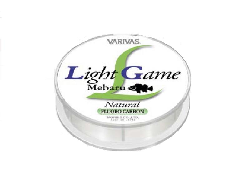 Леска Varivas Light game mebaru Flu FC 80м 0,165мм - фото 1
