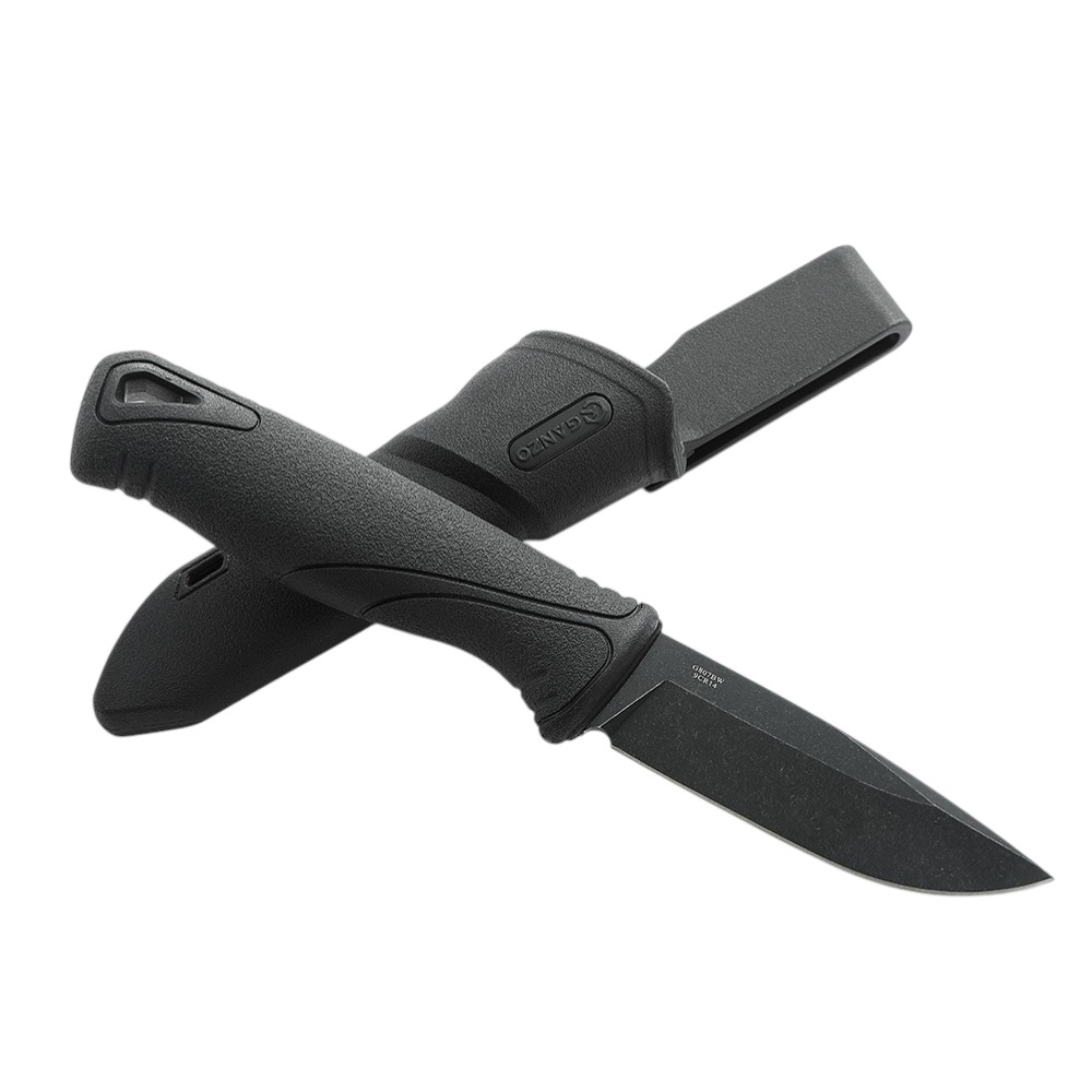 Нож Ganzo G807BW-BK черный - фото 1