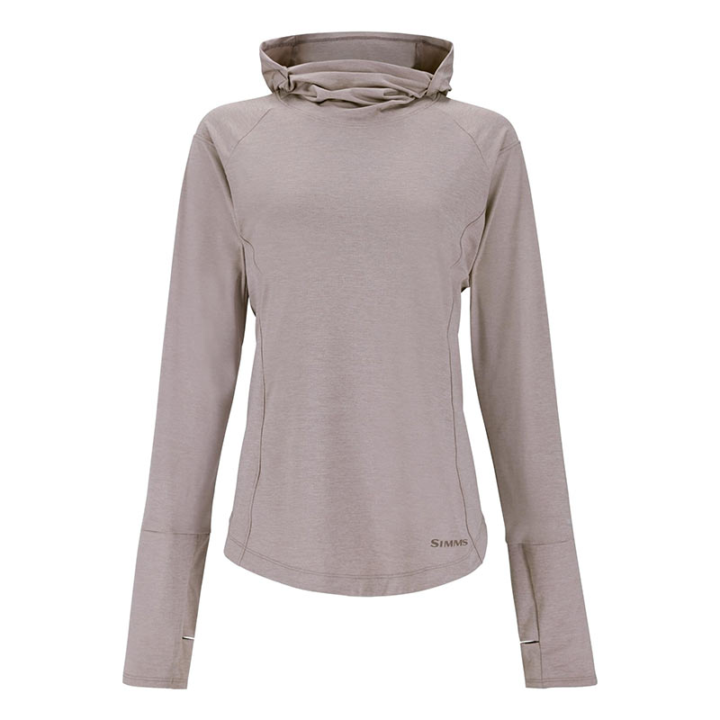 Термофутболка Simms Women's SolarFlex Cooling Hoody Heron  - фото 1