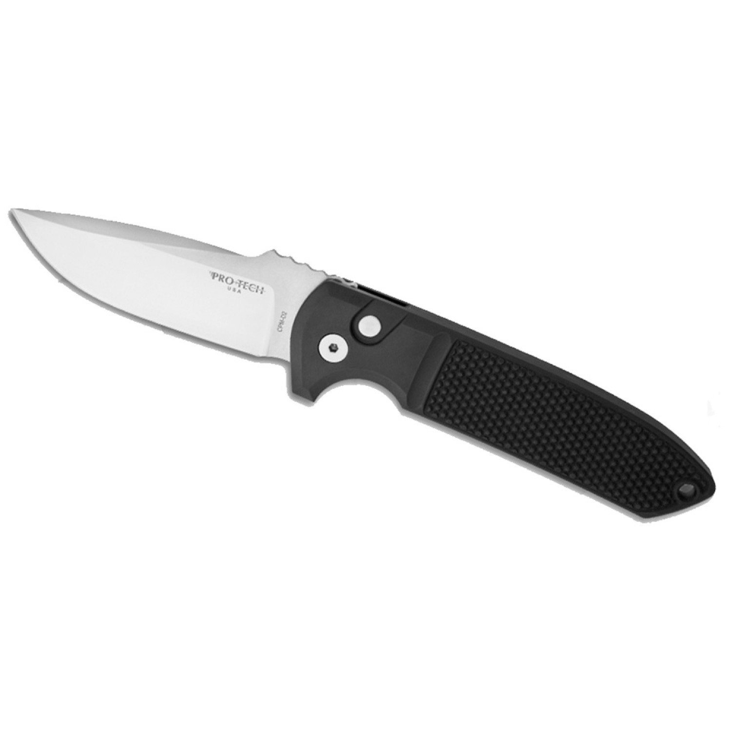 Нож Pro-Tech Rockeye черная рукоятка черный клинок клипса
