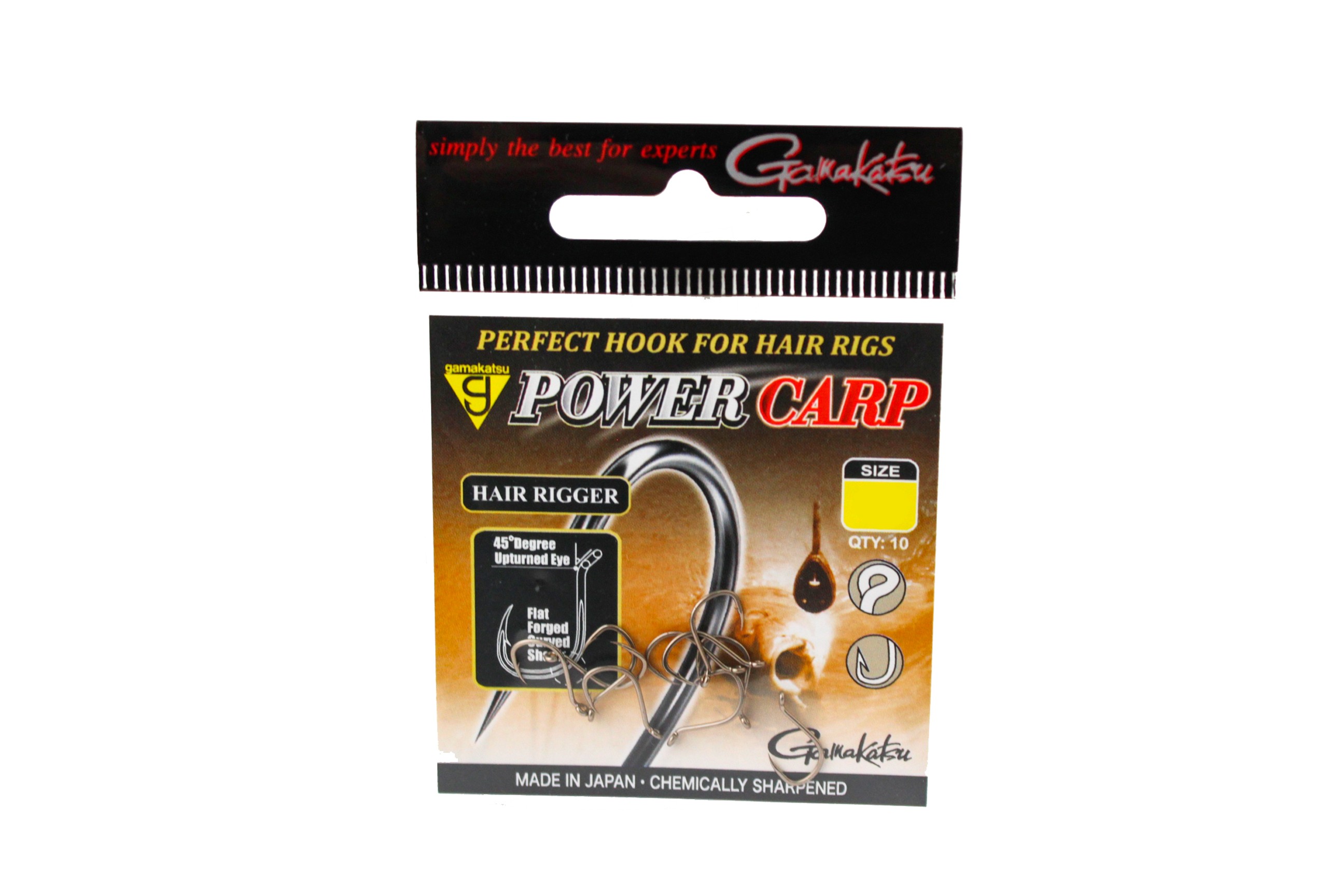 Крючок Gamakatsu Powercarp hair rigger eved №14 - фото 1