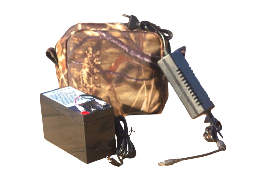 Комплект питания Hunterhelp Lifepo4 аккумулятор, кабель, ЗУ, чехол - фото 1