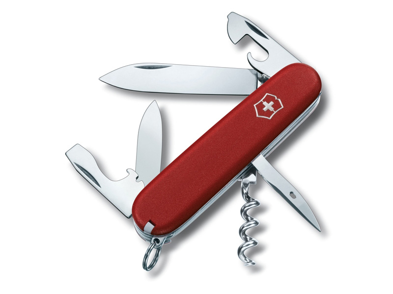 Нож Victorinox Ecoline Spartan матовый красный  - фото 1