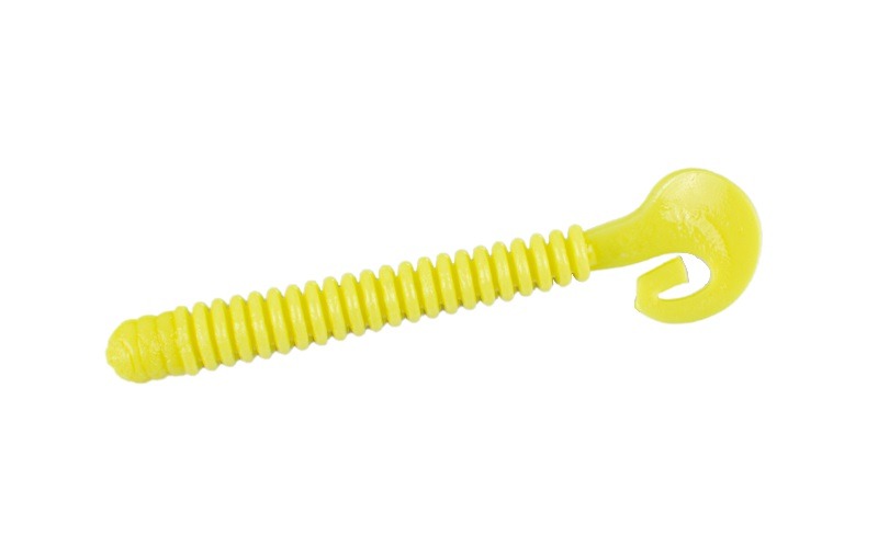 Приманка Croxy G-tail twist long 2,5'' цвет 02 - фото 1