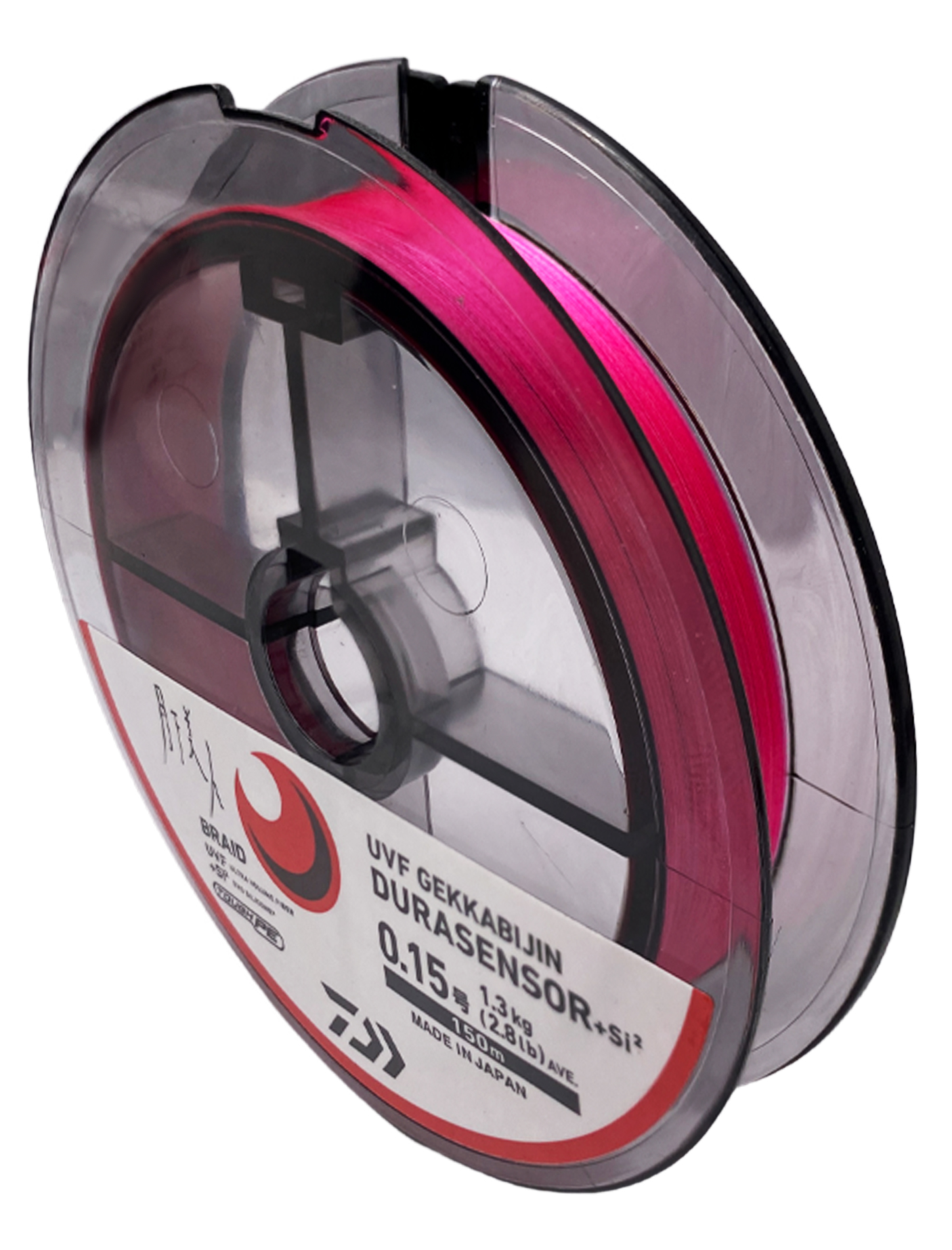 Шнур Daiwa UVF Gekkabijin Dura sensor +SI2 PE 0,15-150м Sakura pink - фото 1