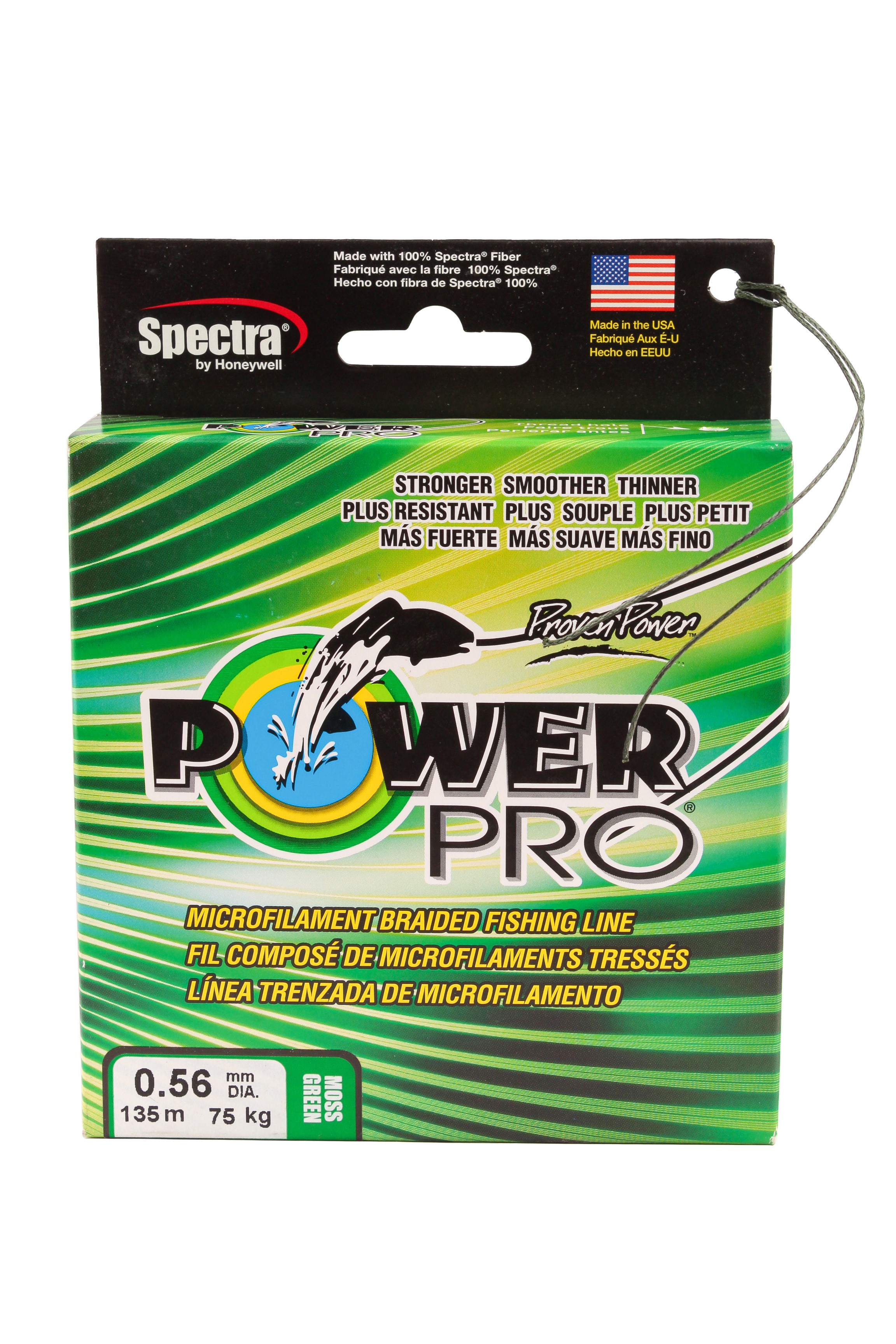 Шнур Power Pro 135м 0,56мм moss green - фото 1