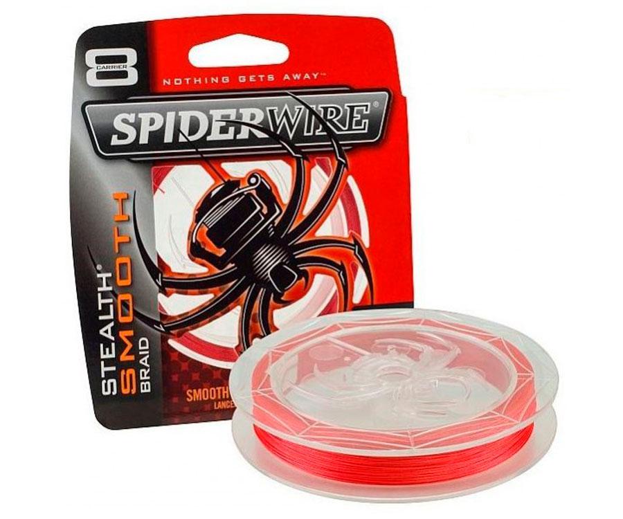 Шнур Spiderwire stealth smooth 8 red 150м 0,20мм - фото 1