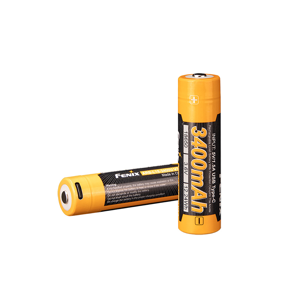 Аккумулятор 18650 Fenix ARB-L18-3400U V3.0 с разъемом для USB - фото 1