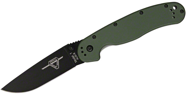 Нож Ontario 8846OD RAT-1 Black&Green
