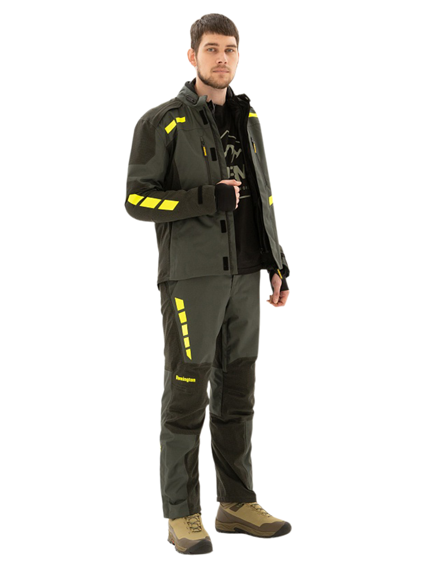 Куртка Remington Moto traverse black gray - фото 1