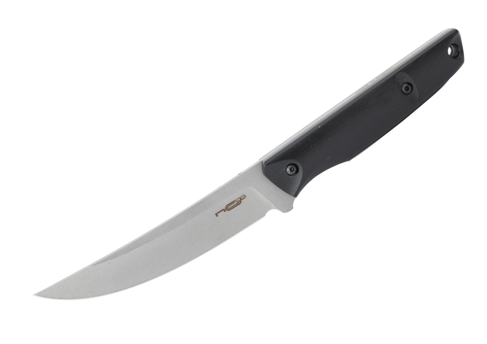 Нож NC Custom Scar Stonewash сталь Х105 рукоять G10 black
