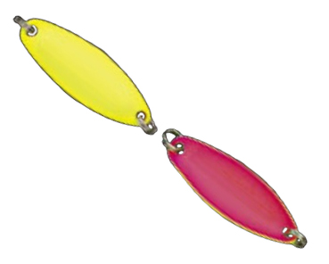 Блесна Nories Masukuroto Weeper 0,9гр цв.002 Fluo-Gelb / Pink - фото 1