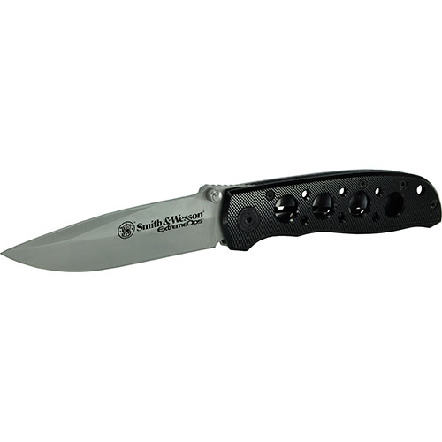 Нож Smith&Wesson CK105BK складной сталь 7Cr17 алюминий - фото 1