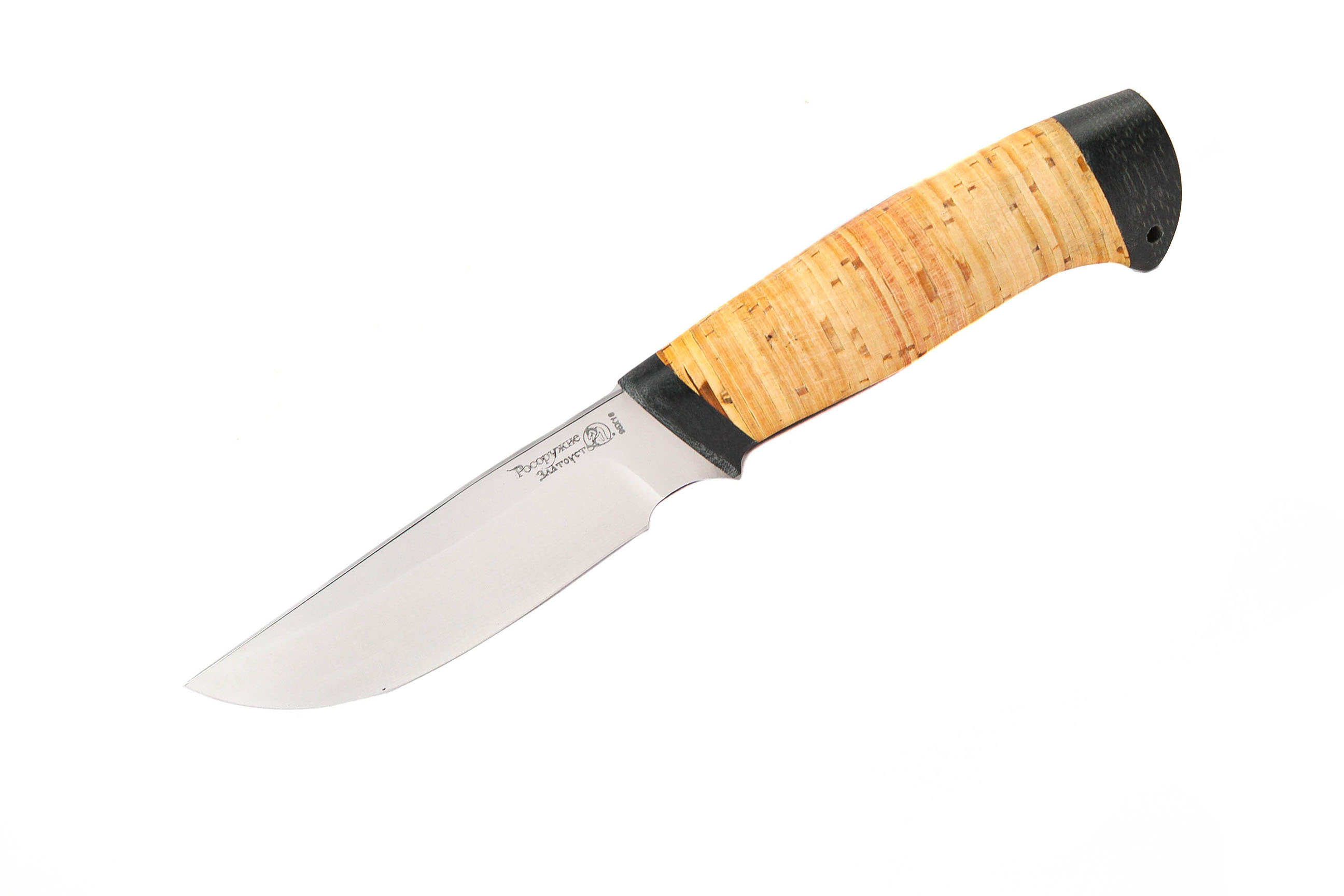 Нож Росоружие Сталкер-2 сталь 95х18 рукоять береста - фото 1