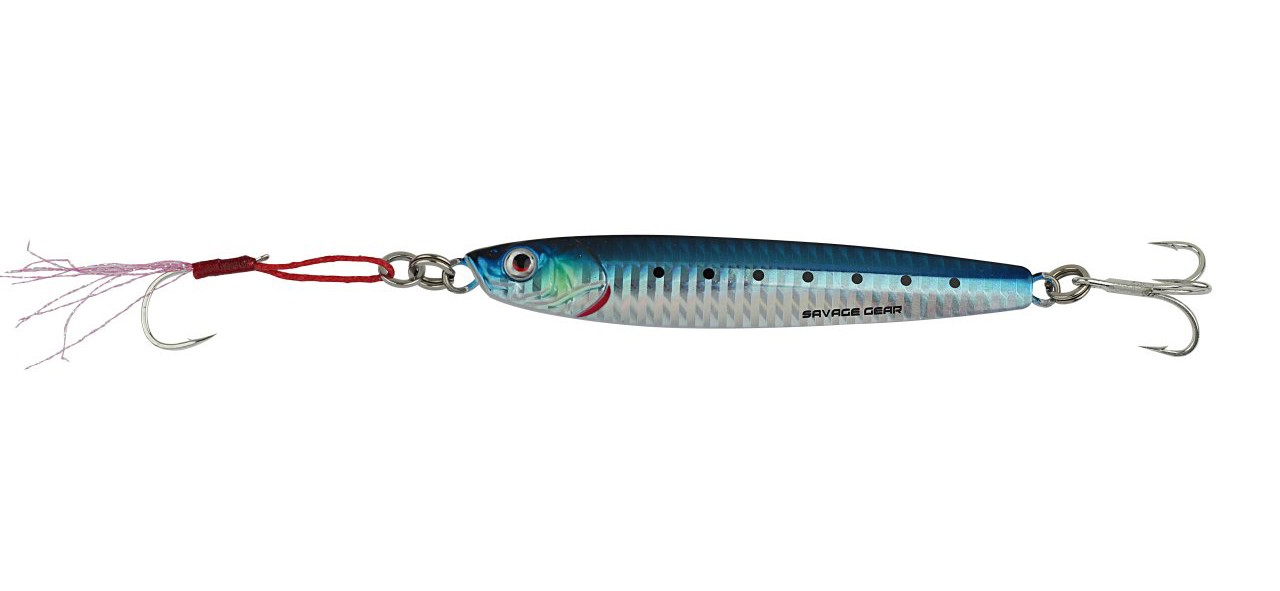 Пилькер Savage Gear 3D Slim Minnow Jig 8гр 5.4см Sardine - фото 1