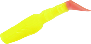 Приманка Manns виброхвост Stalker 5,5см лимонный красный хвост 1/20 - фото 1