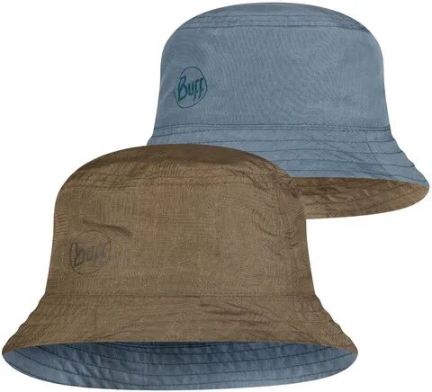 Панама Buff Travel bucket hat zadok blue-olive  - фото 1