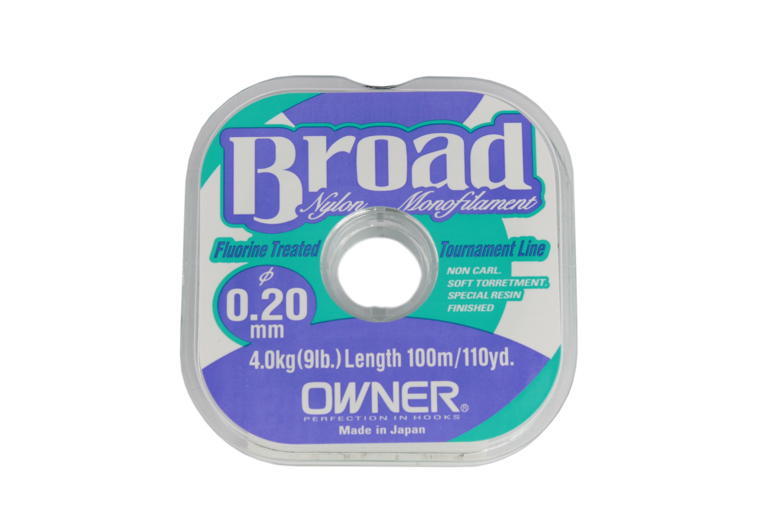 Леска Owner Broad Natural Clear 100м 0,20мм