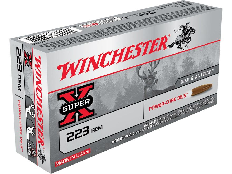 Патрон 223Rem Winchester Super-X Power-core 4,15г