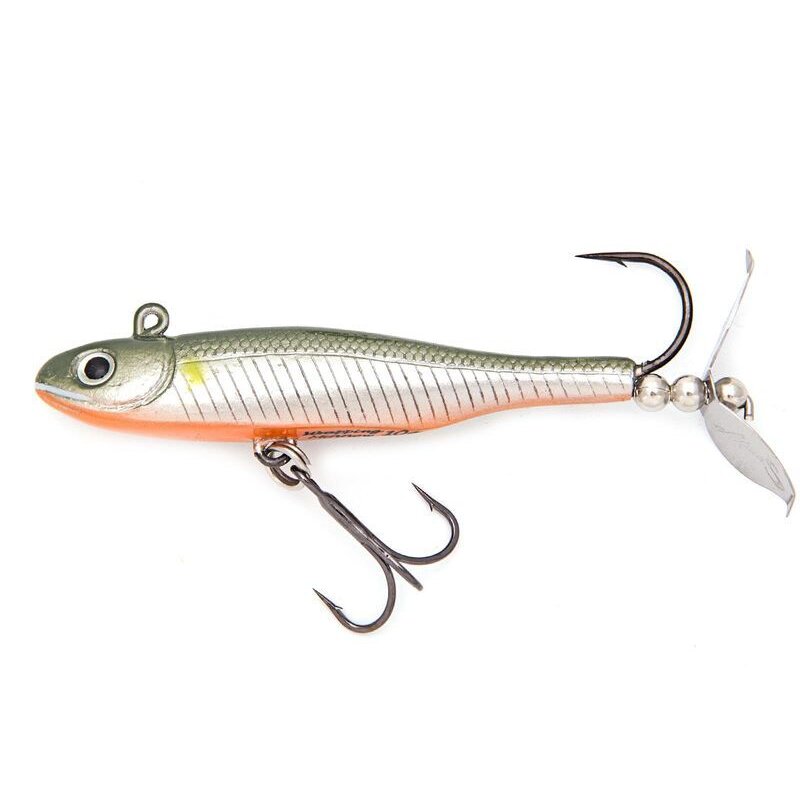 Воблер Nories Wrapping Minnow 241 10 гр Pearl Ayu OrangeBelly - фото 1