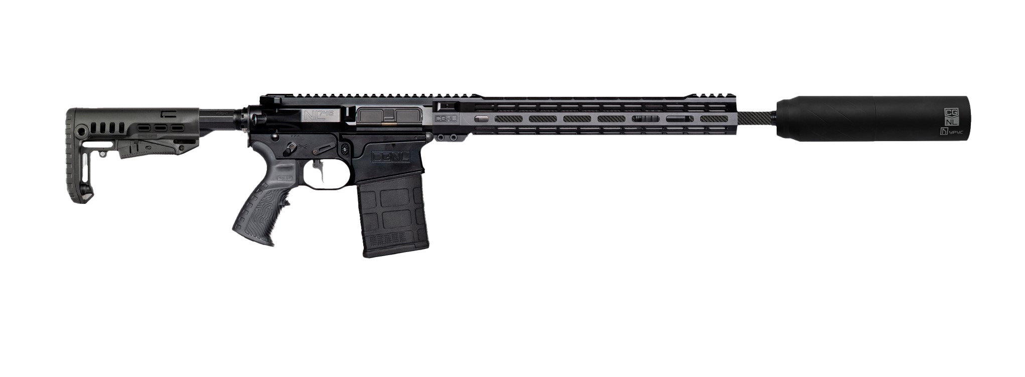 Карабин Adar 308 Win NL745 Carbone 16" Middle 5/8-24 ДТК URUS CGNL - фото 1