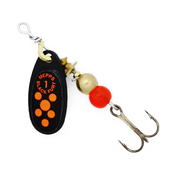 Блесна Mepps Black Fury ORANGE NR №1 3,5 г  - фото 1