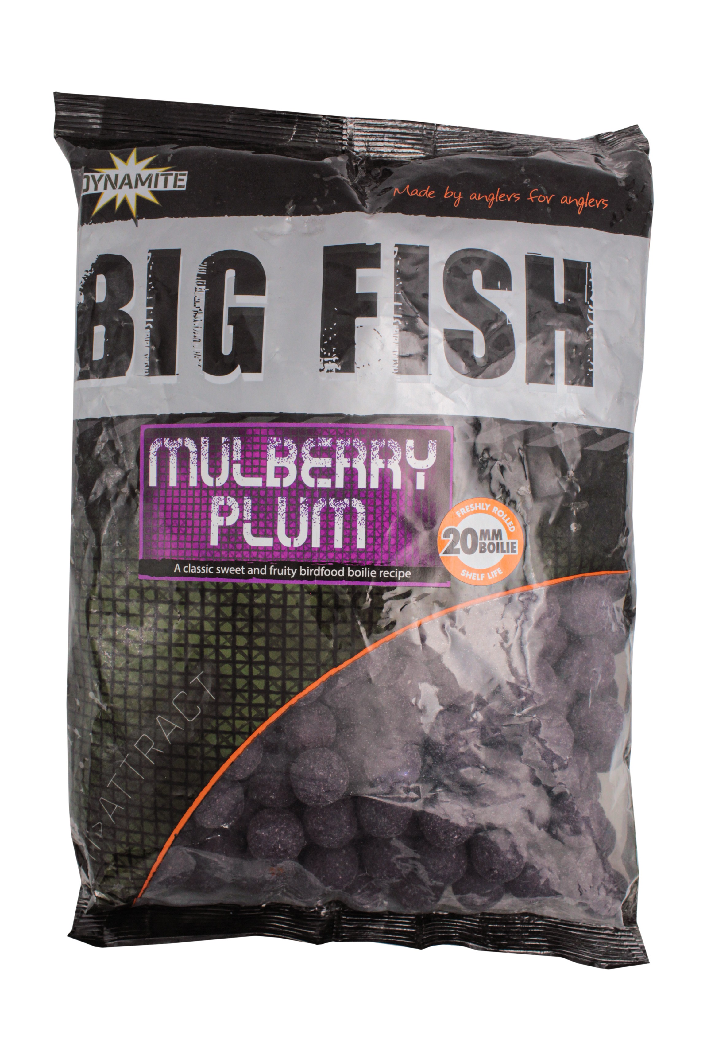 Бойлы Dynamite Baits Mulberry Plum hi-attract  20мм 1,8кг - фото 1