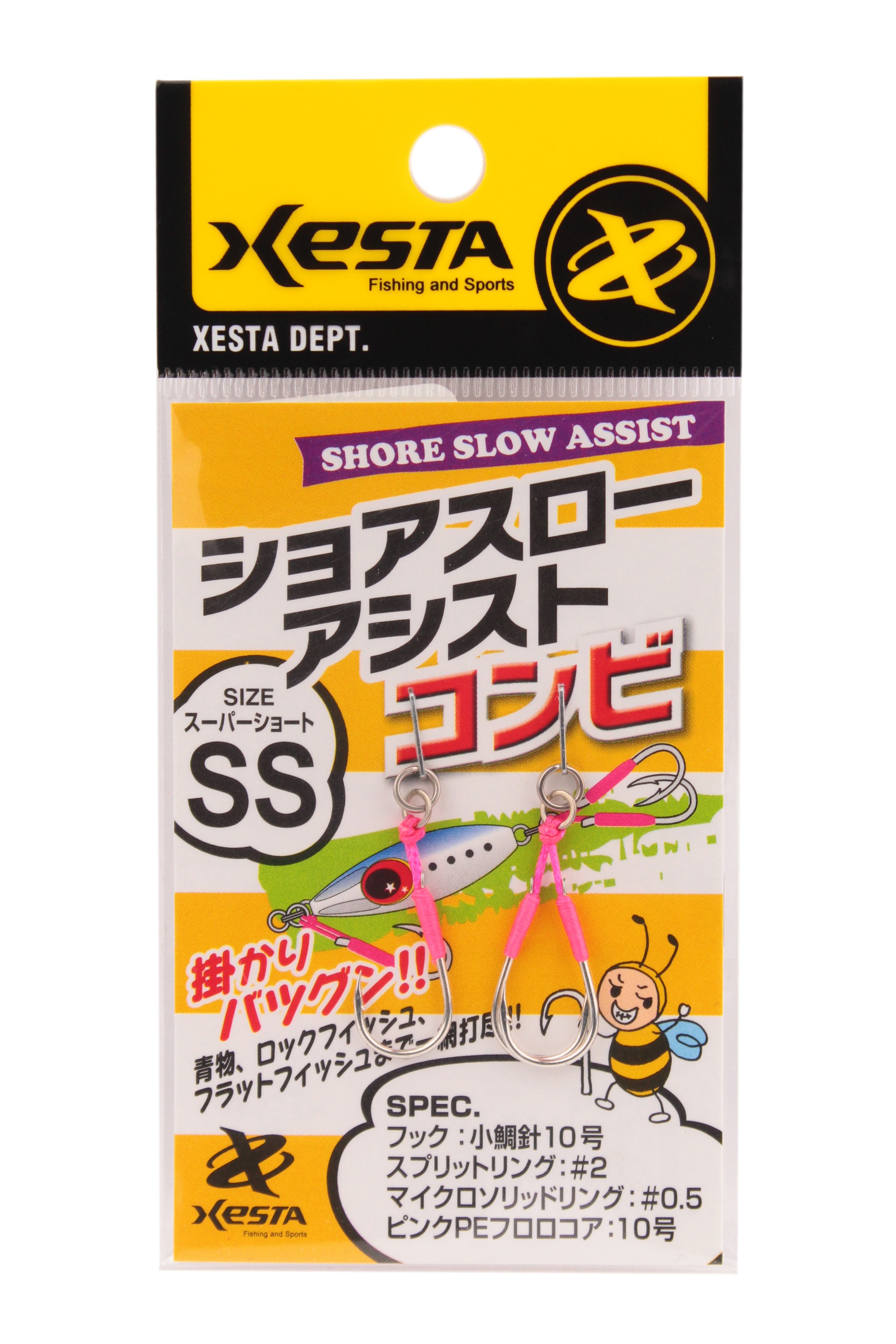 Крючки Xesta Shore slow assist combi assist 1+2 ss - фото 1