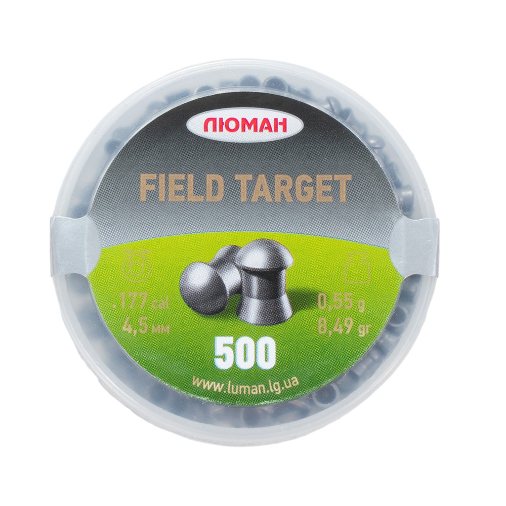 МП Пуля пневм. "Field Target", 0,55 г. 4,5 мм. (500 шт.) (36 в упаковке) - фото 1