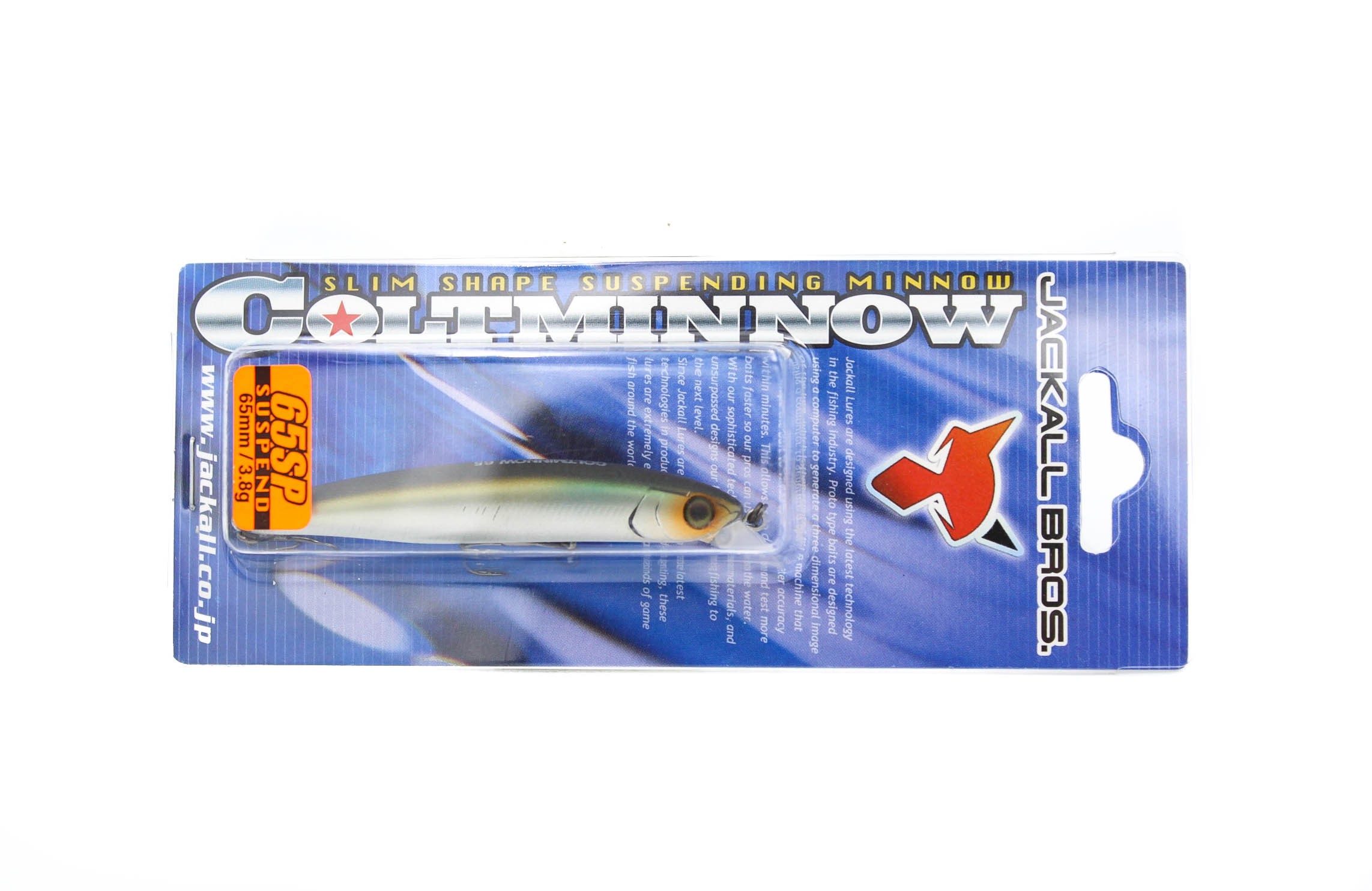 Воблер Jackall Colt Minnow 65 SP shibu silver - фото 1