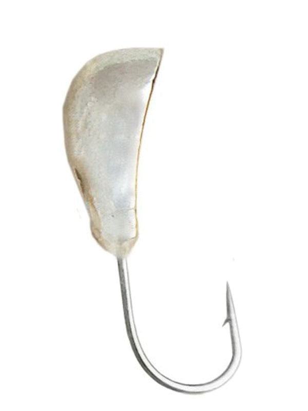 Мормышка Lumicom Волжская уралка вольф с отв 5,0мм Ag 1/10 - фото 1