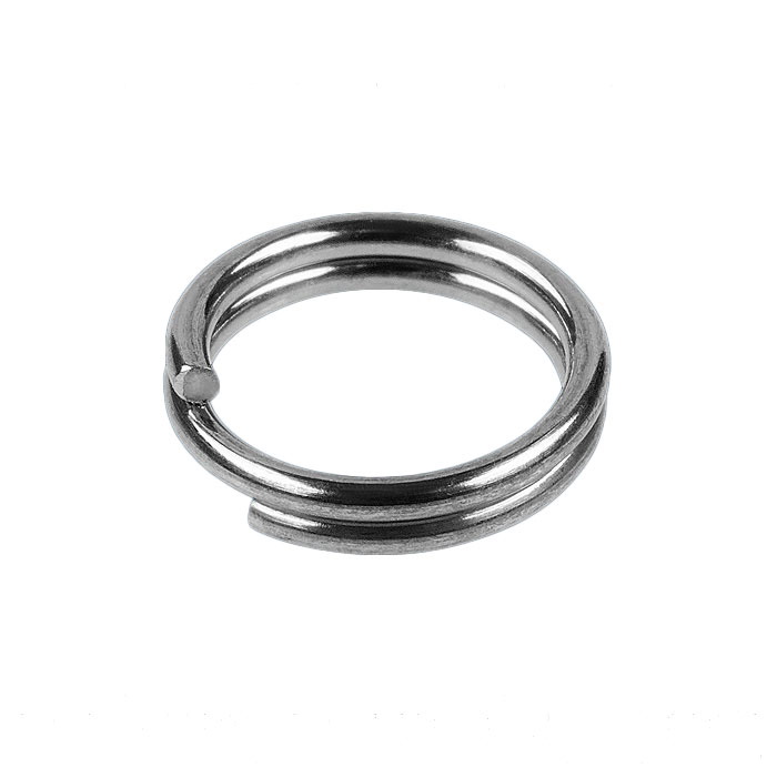 Заводное кольцо Sprut SR-01 BN №5 8кг Split Ring Black Nickel 20шт - фото 1