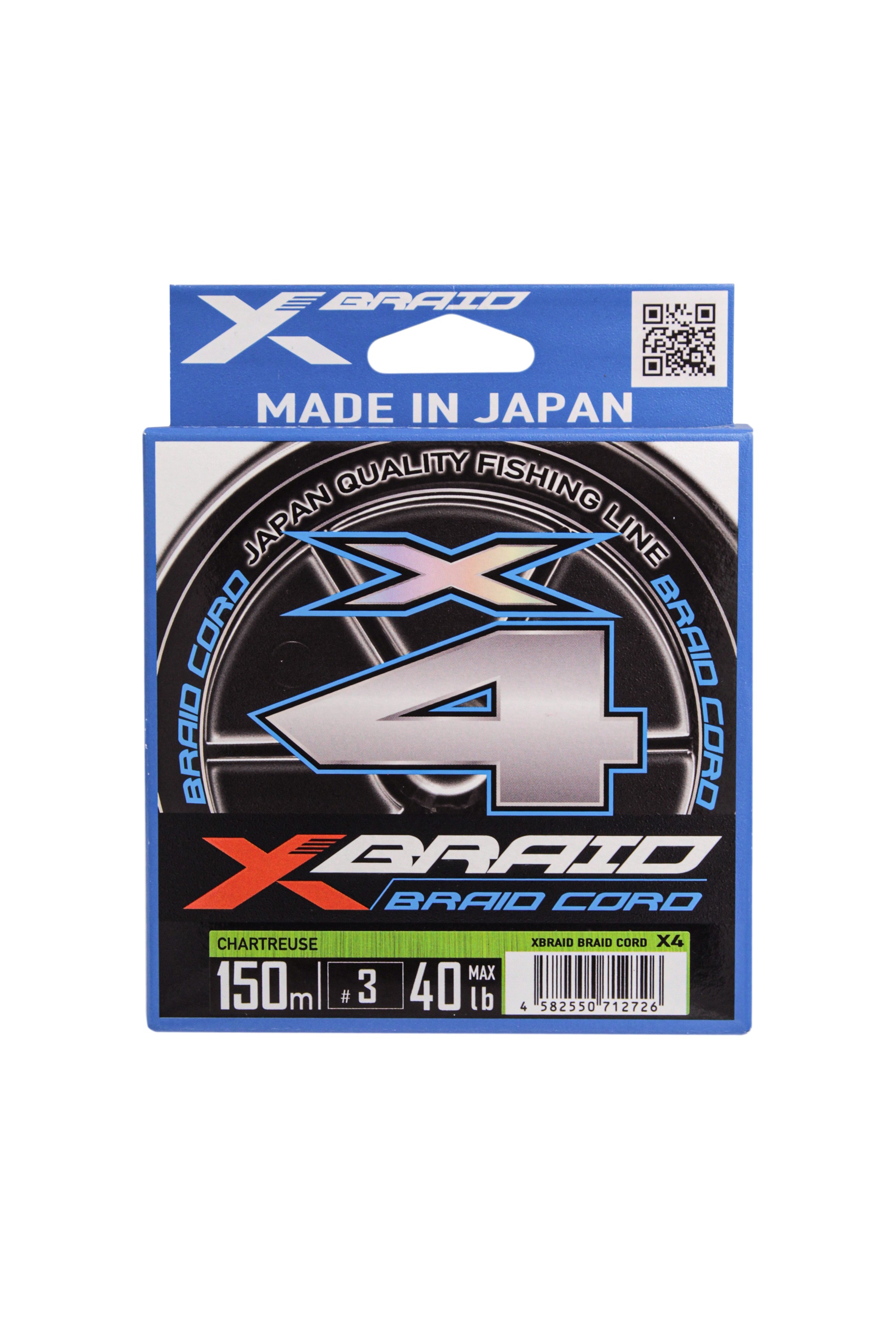 Шнур YGK X-Braid Cord X4 150м PE 3,0