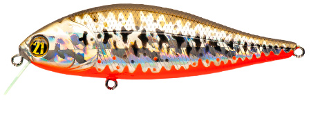 Воблер Pontoon21 Bet-A-Shiner-82SP-SR-A11 82мм 12,7гр 0,2-0,4м цв.R53 - фото 1