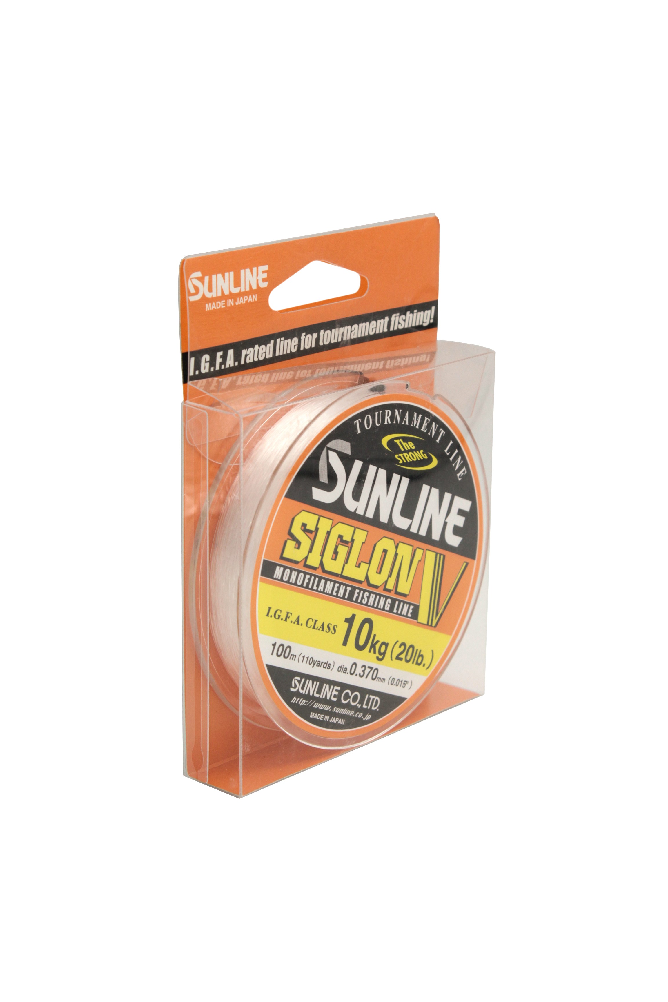 Леска Sunline Siglon V clear 100м 0,370мм 10кг - фото 1