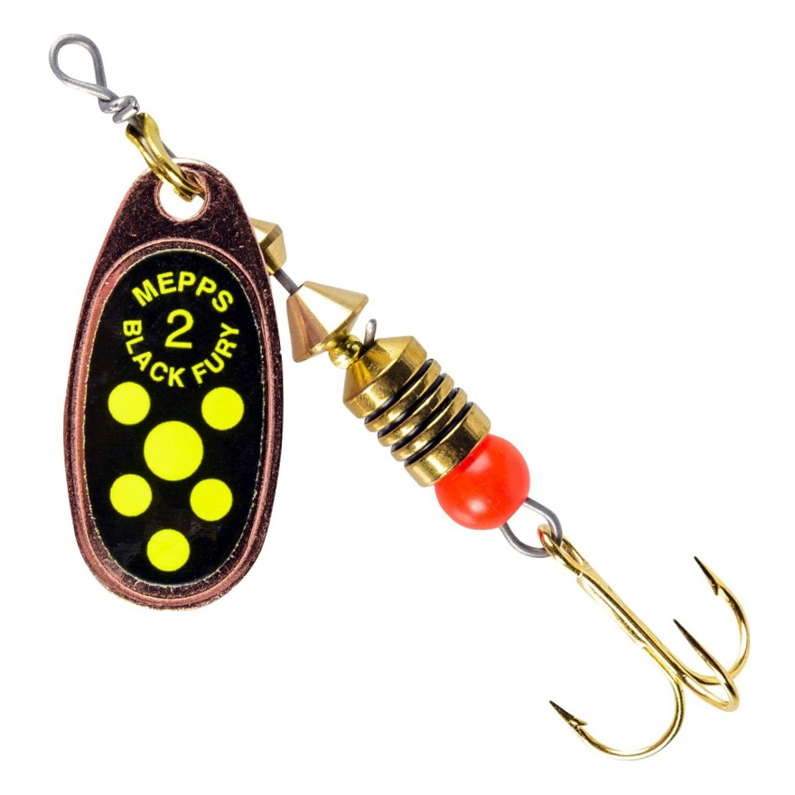 Блесна Mepps Black Fury CHART CU №2 4.5 г    - фото 1