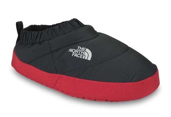 Тапки The North Face B Nse tent mule II с утеплителем black fiery red - фото 1