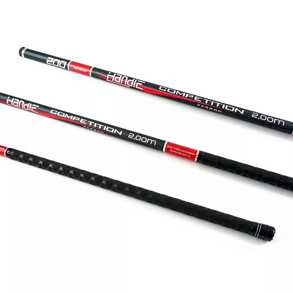 Ручка для подсака телескоп. углепластик Caiman Landing Net Handle 2,0 м 189951 - фото 1