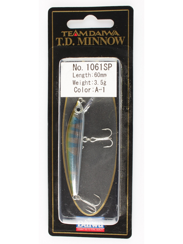 Воблер Daiwa TD Minnow 1061 SP A-1 - фото 1