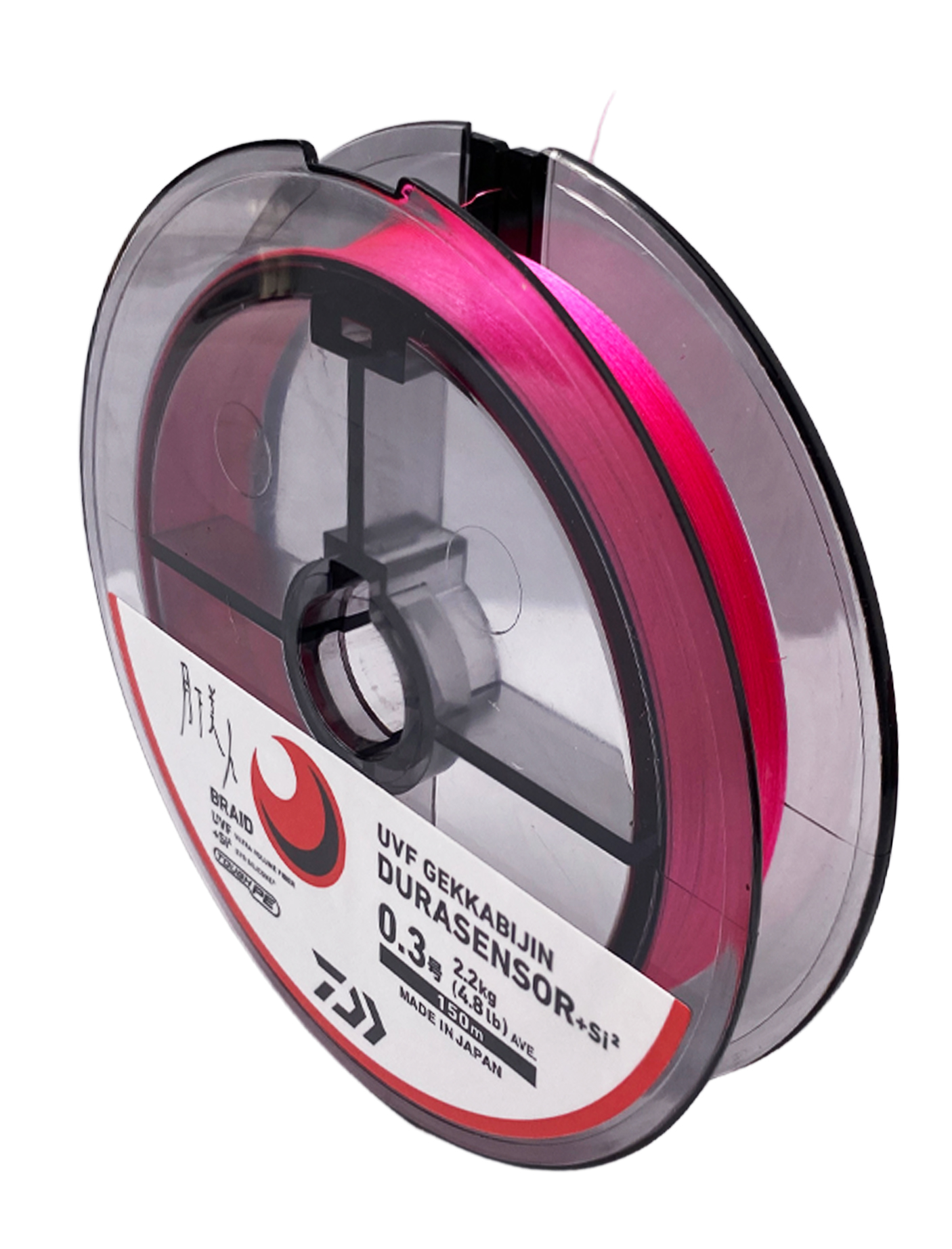 Шнур Daiwa UVF Gekkabijin Dura sensor +SI2 PE 0,3-150м Sakura pink - фото 1