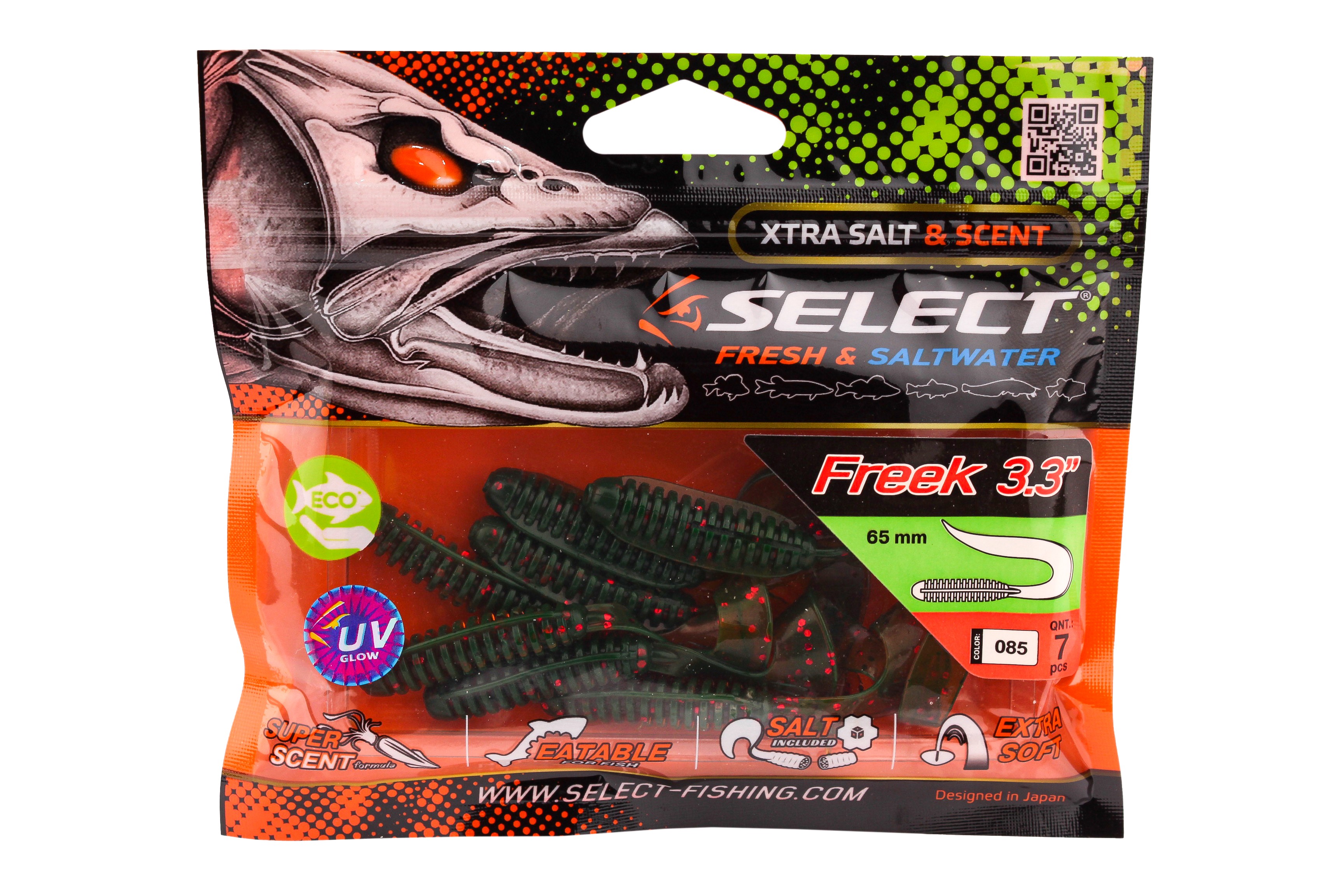 Приманка Select Freek 3.3" 085 уп 7шт - фото 1