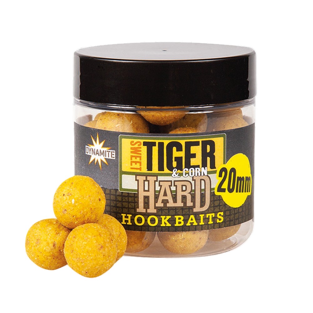 Бойлы Dynamite Baits Hard Hook Sweet tiger & corn 20мм - фото 1