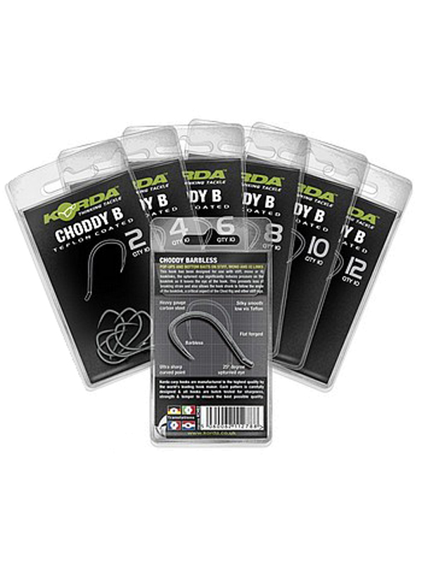 Крючок Korda Choddy barbless-06 - фото 1