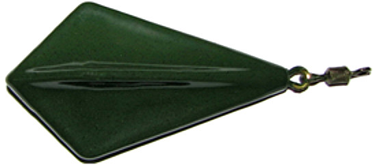 Груз УЛОВКА карповый Стелс 113гр темно-зеленый - фото 1