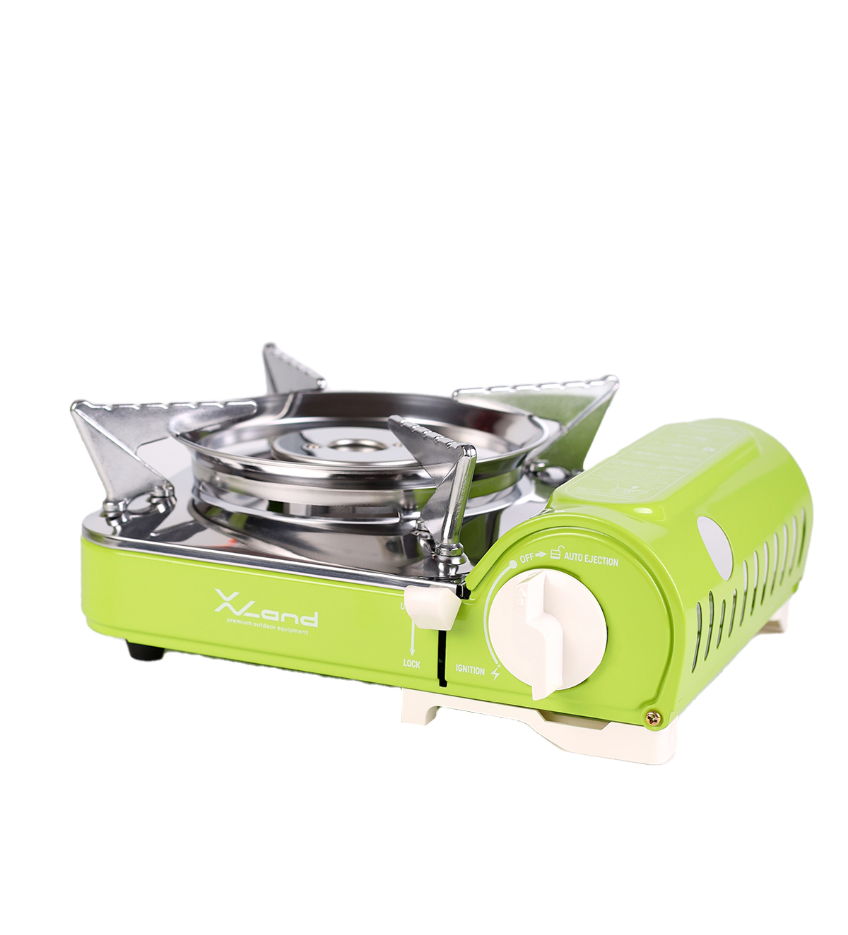 Газовая плита XLand 8000SR нефритово-зеленый Р.382С - фото 1