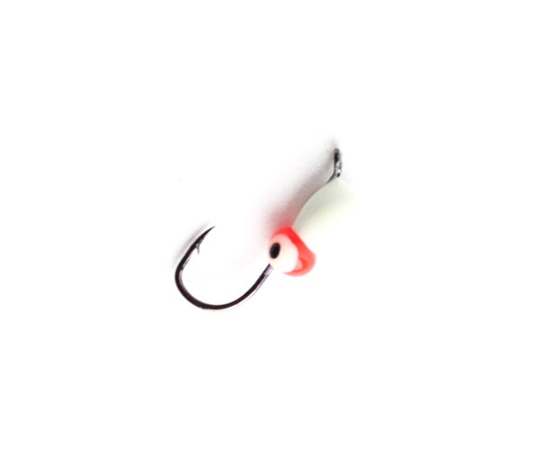 Мормышка Lumicom Капля с ушком вольф обмазка-жучок 2,5мм P 1/5 - фото 1